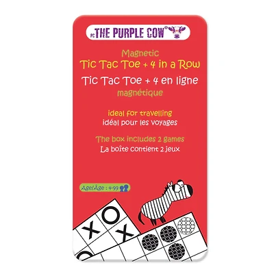 Tic Tac Toe + 4 en ligne magnétique (Multilingual)