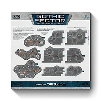 Battlefield in a Box - Gothic Sector - Mundus Imperialis - Damaged Roads, Highways & Craters