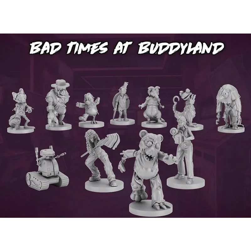 Final Girl - Series 3 - Bad Times at Buddyland - Miniatures