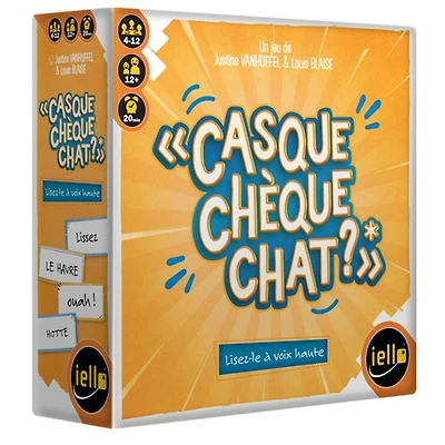 Casque chèque chat (Français)