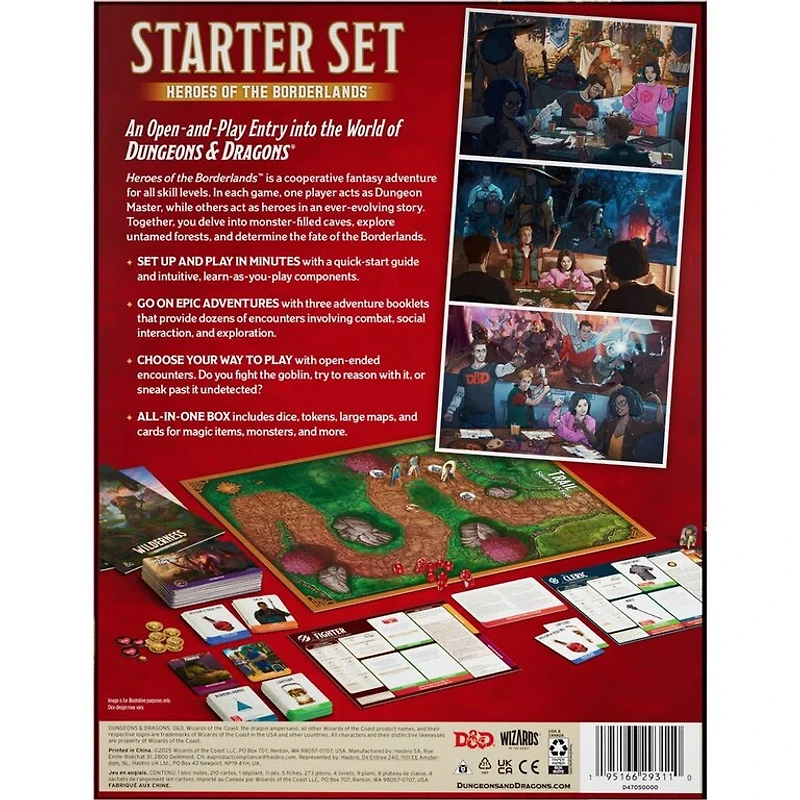 D&D - Starter Set - Heroes of the Borderlands (Anglais)