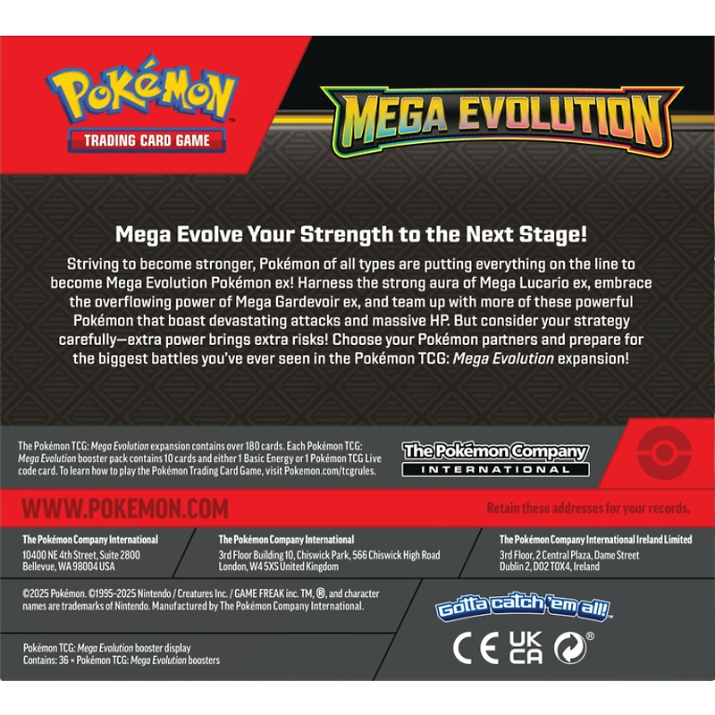Pokémon - Mega Evolution (1) - Booster Box (English)