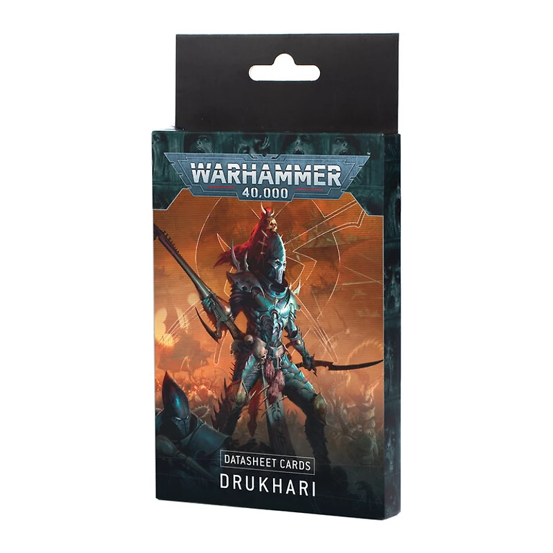 Drukhari Datasheet Cards (English)