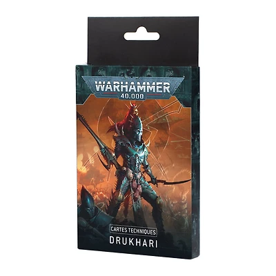 Drukhari Datasheet Cards (French)
