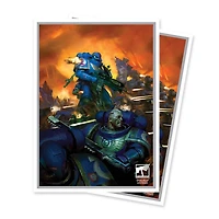 (UP) Warhammer 40K Apex Sleeves - Space Marines Adeptus Astartes - 105 Unités - 63.5mm x 89mm