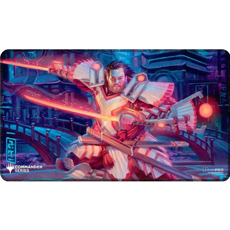 UP) - Playmat - Commander Series - Three Colour Wedge - Stitched