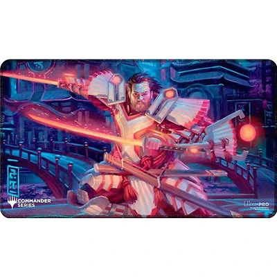UP) - Playmat - Commander Series - Three Colour Wedge - Stitched