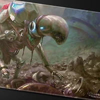 (UP) - Playmat - Commander Series Fan Vote - Stitched - Urtet, Remnant of Memnarch*
