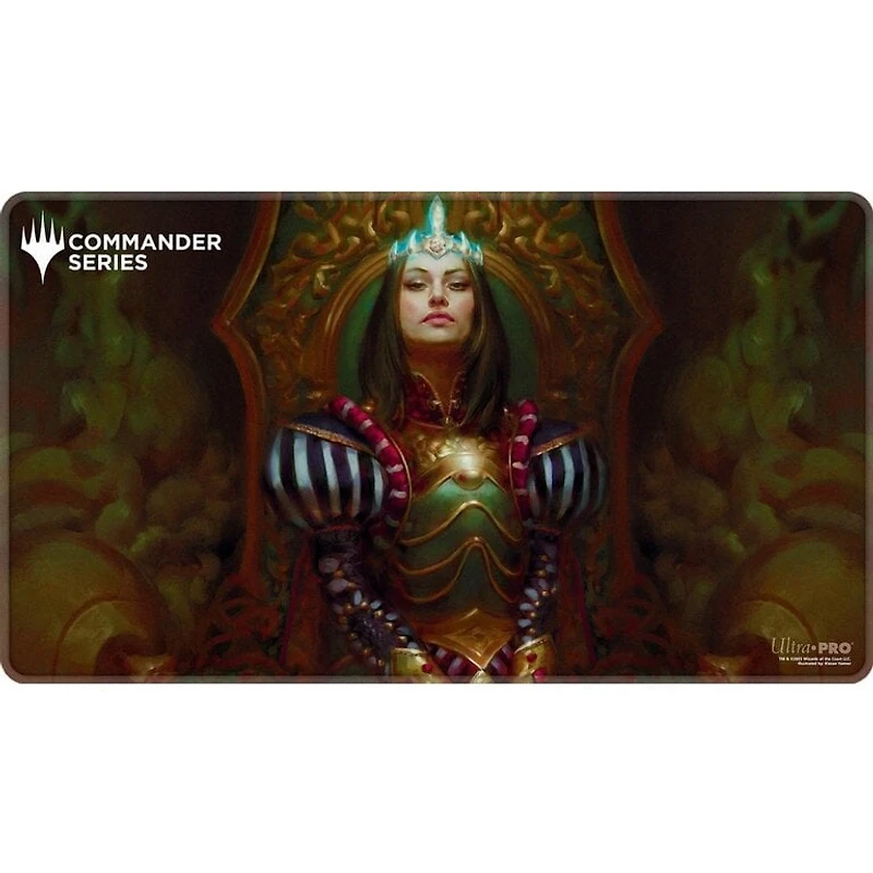 (UP) - Playmat - Commander Series Fan Vote - Stitched - Queen Marchesa*