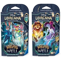 Disney Lorcana - Whispers in the Well - Bundle of 2 Starter Decks (Eng