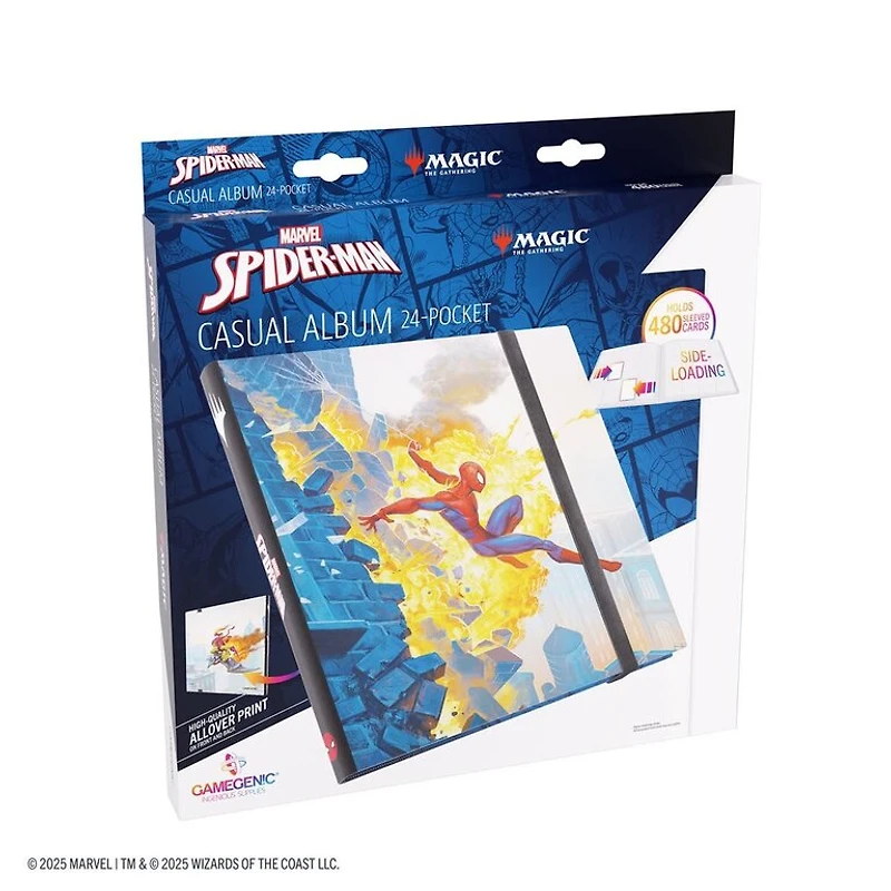Gamegenic (Gamegenic) Casual Album - 24-pocket - Marvel's Spider-Man - Spider-Man/Green Goblin