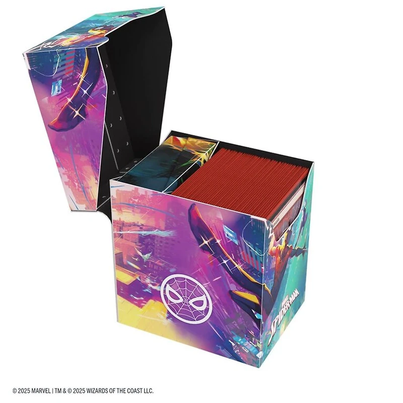Gamegenic (Gamegenic) Deck Box - Soft Crate - Marvel's Spider-Man - Spider-Man / Spider-Gwen