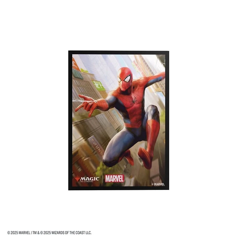Gamegenic (Gamegenic) Premium Art Sleeves - Marvel's Spider-Man - Spider-Man - 105 Unités - 66mm x 92mm
