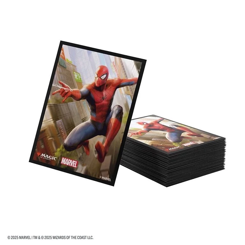 Gamegenic (Gamegenic) Premium Art Sleeves - Marvel's Spider-Man - Spider-Man - 105 Unités - 66mm x 92mm