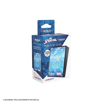 Gamegenic (Gamegenic) Premium Art Sleeves - Marvel's Spider-Man - Spider-Man Island - 105 Unités - 66mm x 92mm