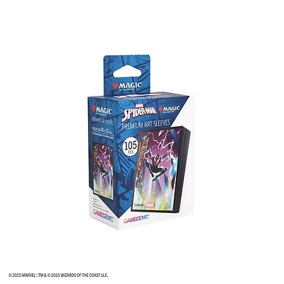 Gamegenic (Gamegenic) Premium Art Sleeves - Marvel's Spider-Man - Miles Morales - 105 Unités - 66mm x 92mm