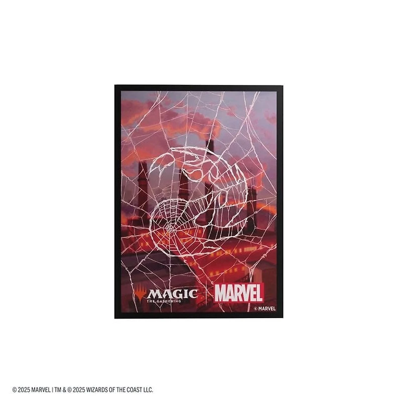 Gamegenic (Gamegenic) Premium Art Sleeves - Marvel's Spider-Man - Spider-Man Mountain - 105 Unités - 66mm x 92mm