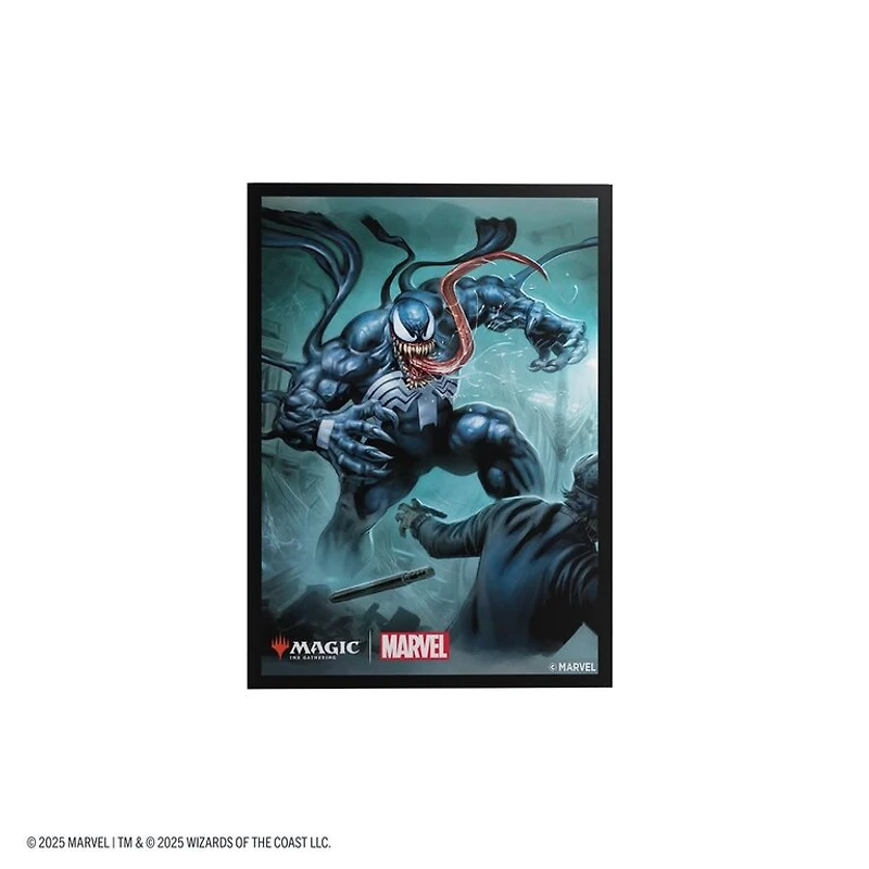 Gamegenic (Gamegenic) Premium Art Sleeves - Marvel's Spider-Man - Venom - 105 Unités - 66mm x 92mm