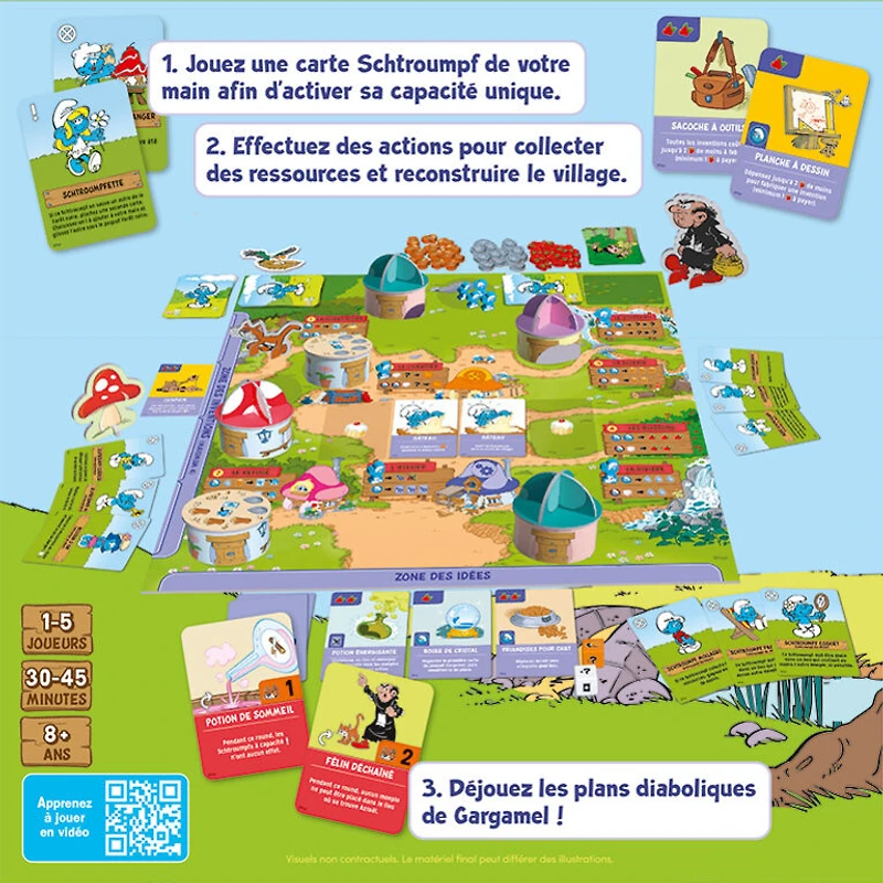 Les Schtroumpfs - Le village secret (French)