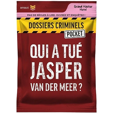 Dossiers criminels - pocket - Qui a tué Jasper Van Der Meer? (French)