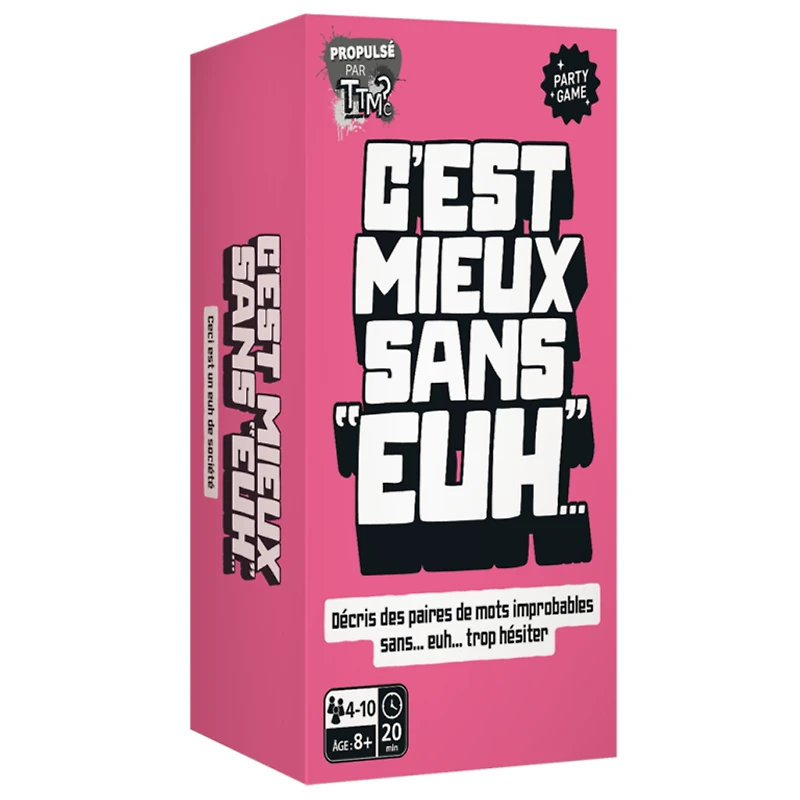 C'est mieux sans ''euh'' (French)