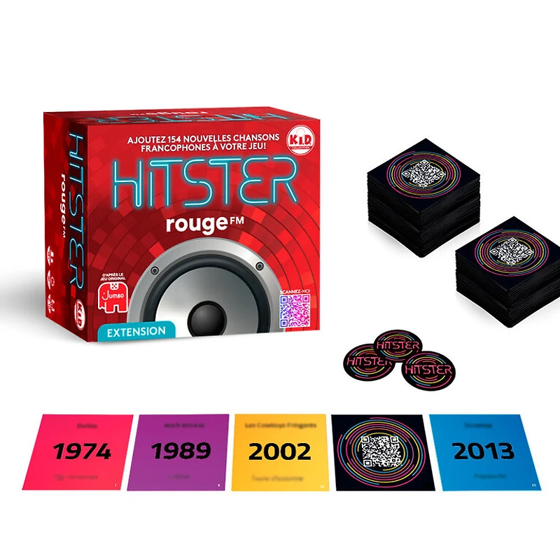 Hitster - 100% Franco - Rouge FM (Français)