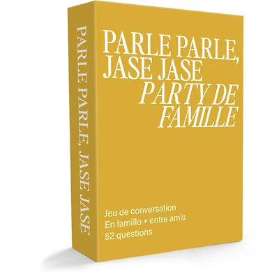 Parle parle, jase jase - Party de famille (French)