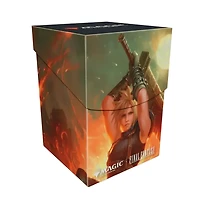 (UP) - MTG 100+ Deck Box - Cloud, Ex-Soldier (Commander)*