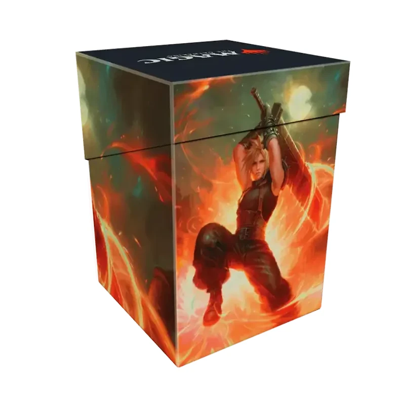 (UP) - MTG 100+ Deck Box - Cloud, Ex-Soldier (Commander)*