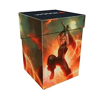 (UP) - MTG 100+ Deck Box - Cloud, Ex-Soldier (Commander)*