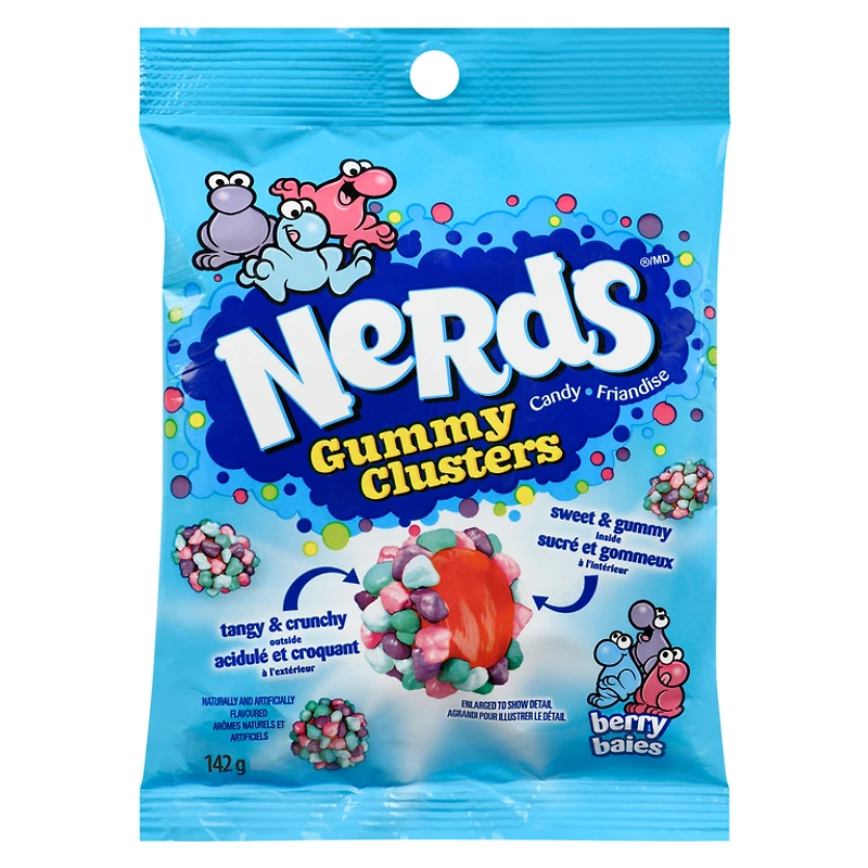 Nerds - Gummy Clusters Baies - 142g