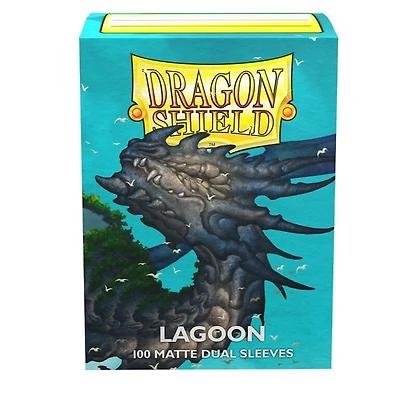 (Dragon Shield) Dual Matte Lagoon - 100 Unités - 63mm x 88mm
