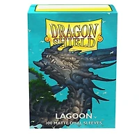 (Dragon Shield) Dual Matte Lagoon - 100 Unités - 63mm x 88mm