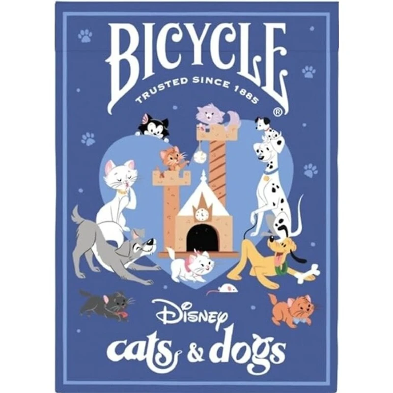 Cartes à jouer - Bicycle - Disney - Cats and Dogs