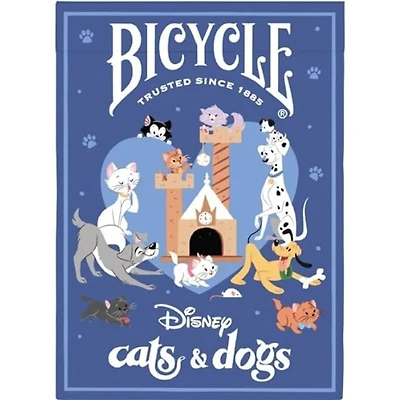Cartes à jouer - Bicycle - Disney - Cats and Dogs