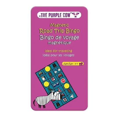 Bingo de voyage magnétique (Multilingue)