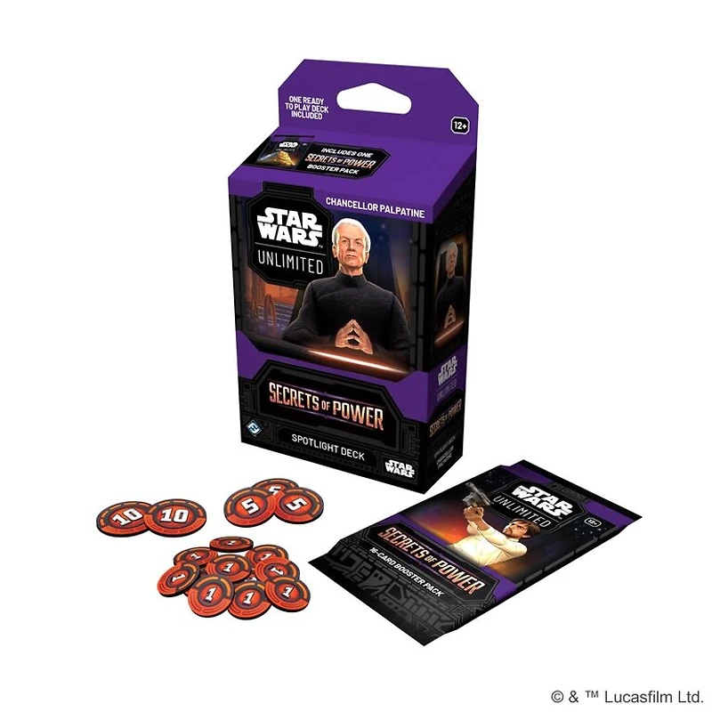 Star Wars Unlimited - Secrets of Power - Spotlight Deck - Chancellor Palpatine (Anglais)