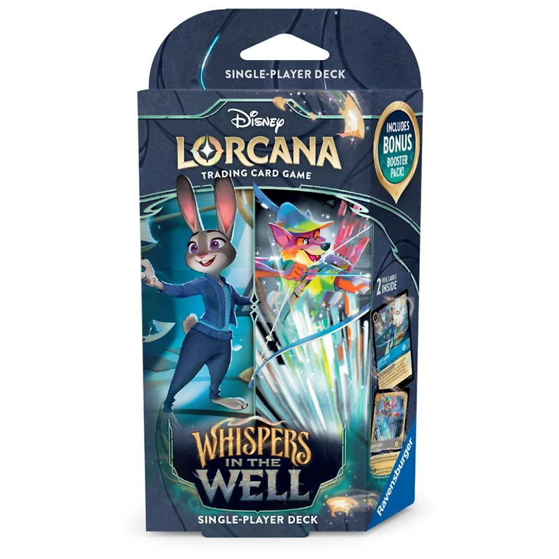 Disney Lorcana - Whispers in the Well - Starter Deck - Judy Hopps/Robin Hood (Anglais)