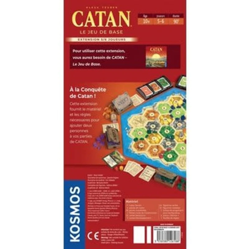 Catan - 6ieme édition - Ext. 5-6 joueurs (French)