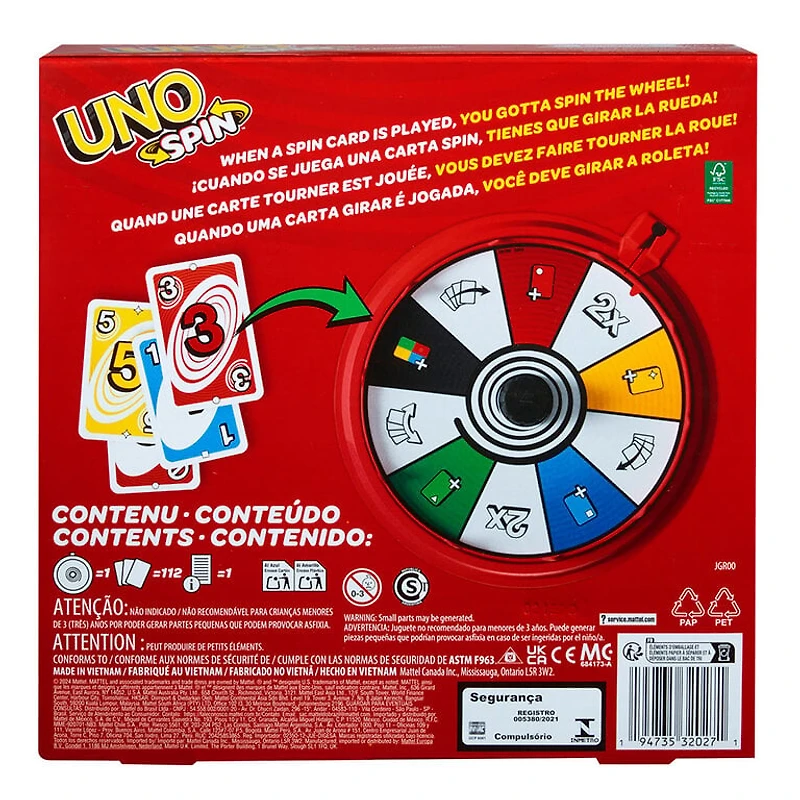 Uno - Spin (Multilingue)