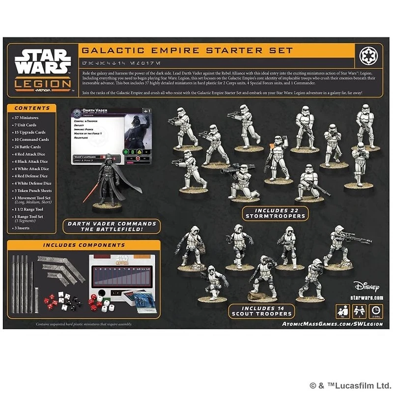 Star Wars - Legion - Galactic Empire - Starter Set (Multilingual)