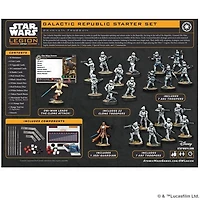 Star Wars - Legion - Galactic Republic - Starter Set (Multilingual)