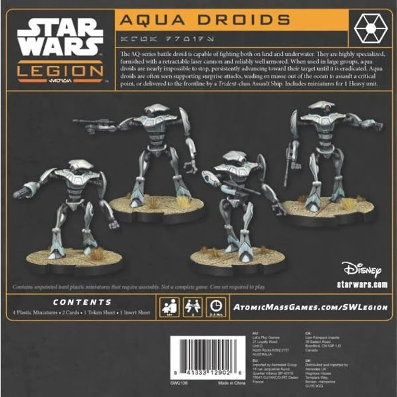 Star Wars - Legion - Aqua Droids (Multilingual)