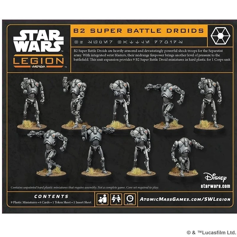 Star Wars - Legion - B2 Super Battle Droids (Multilingual)