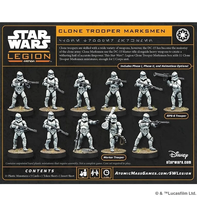 Star Wars - Legion - Clone Trooper Marksmen (Multilingual)