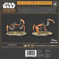 Star Wars - Legion - LM 432 Crab Droids (Multilingual)