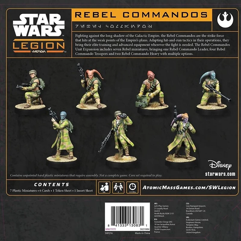 Star Wars - Legion - Rebel Commandos (Multilingual)