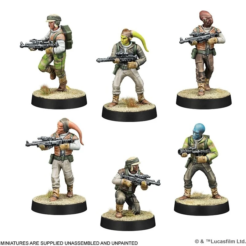 Star Wars - Legion - Rebel troopers (Multilingual)