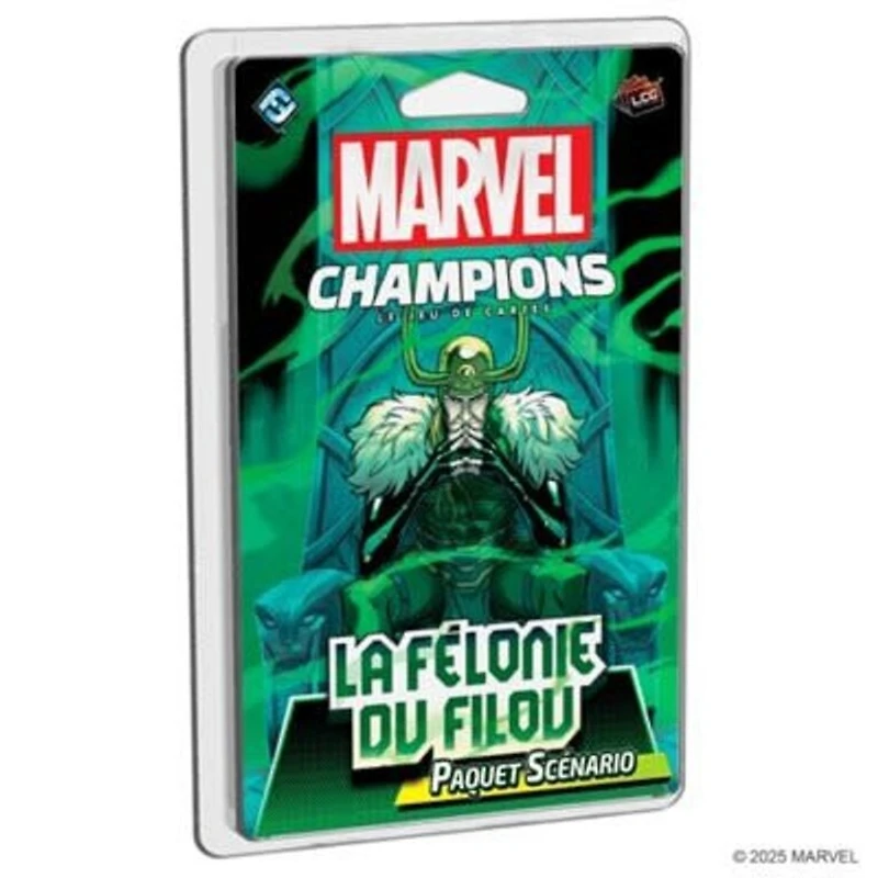 Marvel Champions JCE - La félonie du filou - Paquet scénario (Français)