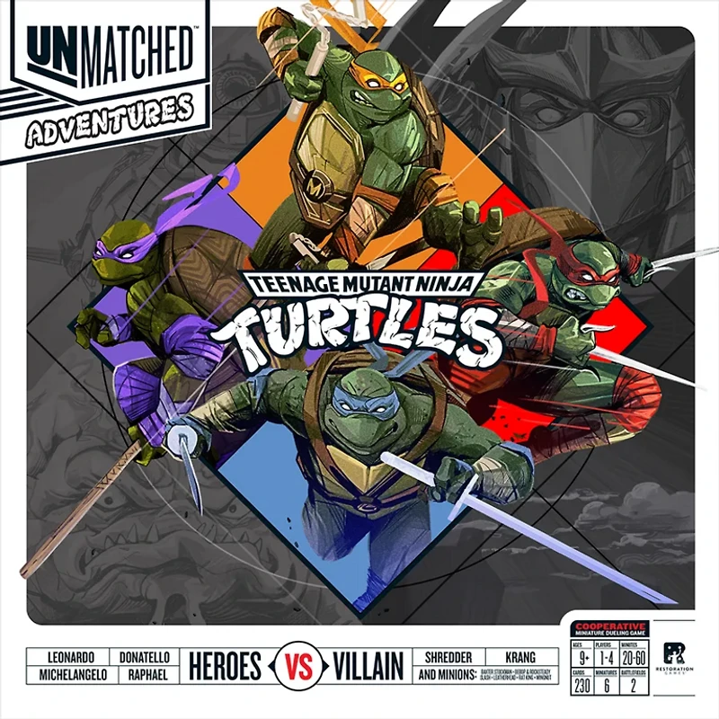 Unmatched - Adventures TMNT (English)